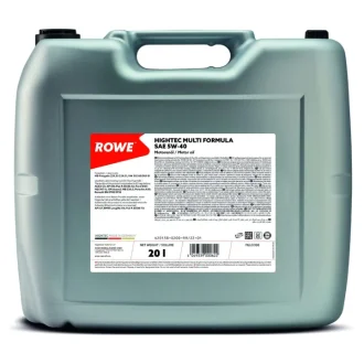 Олива 5W40 HIGHTEC MULTI FORMULA (20L) (MB 229.31/229.51/226.5/VW 505 00/505 01/BMW LL-04) ROWE 20138020099