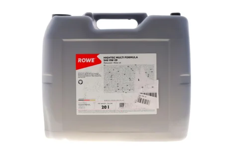 Олива 0W20 HIGHTEC MULTI FORMULA (20L) (MB 229.71/GM dexos D) (ACEA C5/C6) (API SP/SN PLUS) ROWE 20202020099