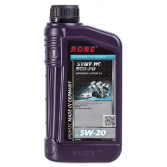 Масло моторное HIGHTEC SYNT HC ECO-FO SAE 5W-20, 1L ROWE 20206001003
