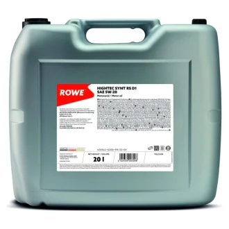 Олива 5W20 HIGHTEC SYNT RS D1 (20L) (WSS-M2C945-A/-B1/960-A1/MS6395/dexos1 Gen 2)(API SP RC/SN PLUS RC ROWE 20342020099