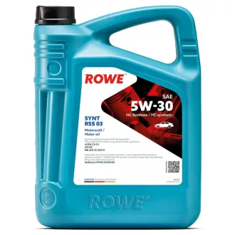 Олива 5W30 HIGHTEC SYNT RSS 03 (5L) (MB 229.31/229.51) (ACEA C2/C3/API SP) ROWE 20372-0050-99