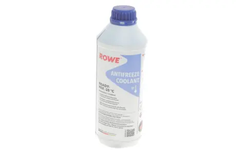 жидкость охлаждающая, антифриз, HIGHTEC ANTIFREEZE AN READY-MIX -25°C, синий, -25°C, готовый, 1.5л ROWE 21041-0015-99
