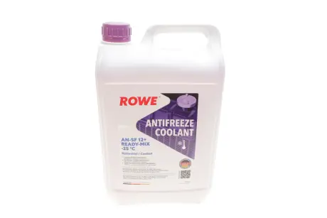 Антифриз (фіолетовий) G12/G12+ (5L) AN-SF 12+ READY-MIX -25°C HIGHTEC ANTIFREEZE ROWE 21048-0050-99