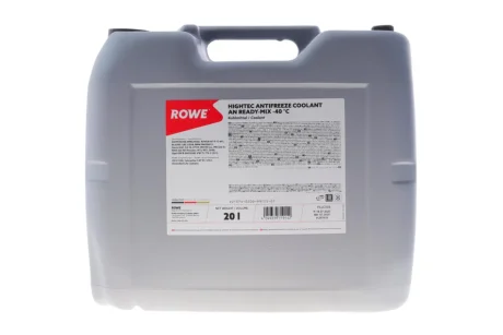 Антифриз (синій) G11 (20L) READY-MIX -40°C HIGHTEC ANTIFREEZE ROWE 21074020099