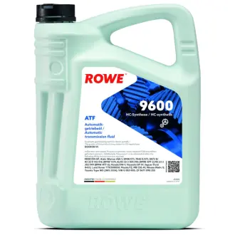 Олива HIGHTEC ATF 9600 (5L) (DEXRON VI/BMW ETL 7045 E/ETL 8072 B/MB 236.41) (червоний) ROWE 25036005099