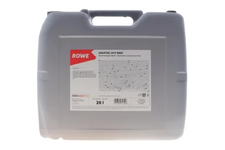 Олива HIGHTEC ATF 9007 (20L) (MB 236.16/236.17/VW G 055 162/G 052 540/JASO 1A-LV) (світло коричневий) ROWE 25098020099