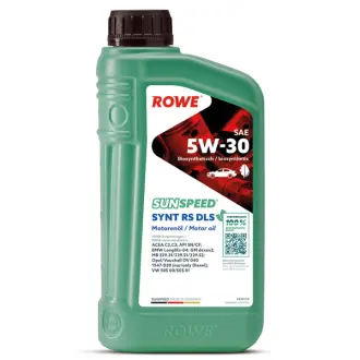 Олива 5W30 SUNSPEED SYNT RS DLS (1L) (MB 229.31/229.51/MB 229.52/BMW LL-04) (ACEA C2,C3/API SN/CF) ROWE 4920118-0010-99