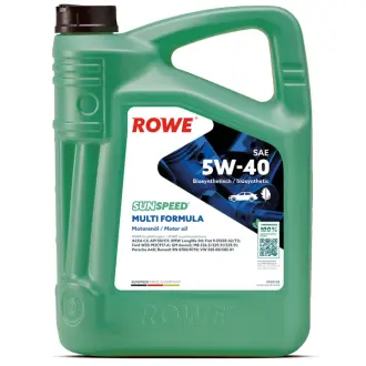 Олива 5W40 SUNSPEED MULTI FORMULA (5L) (MB 229.51/VW 505 00/505 01/BMW LL-04/RN0710/0700) ROWE 4920138-0050-99