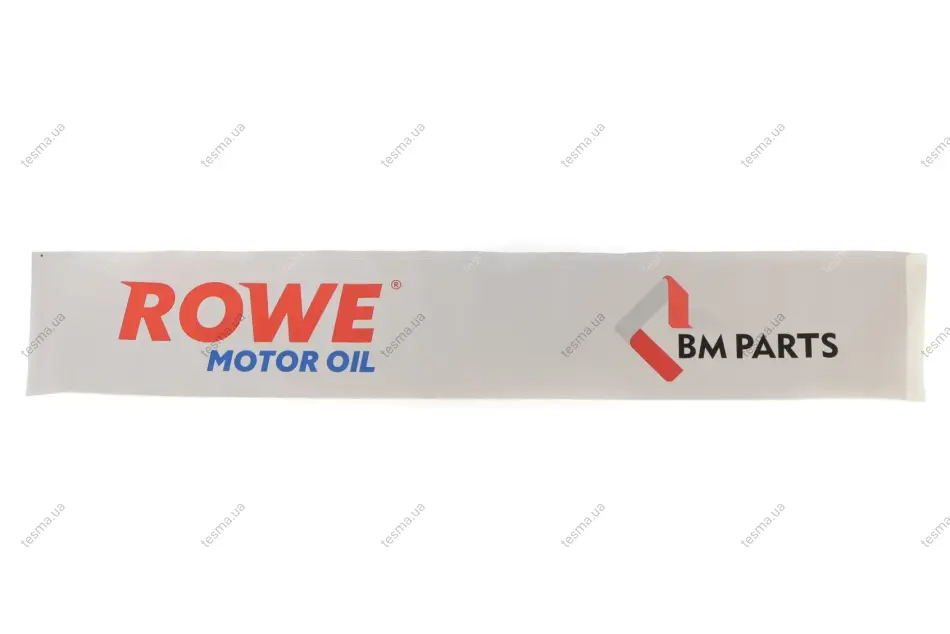 наклейка на заднє скло автомобіля motor oil та BM parts (1200х200мм) ROWE STICKER01 - фото 1
