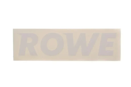 Наклейка для автомобіля, біла (110х35мм) ROWE STICKER03