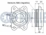 Пiдшипник ступицi перед. Audi A6/Avant/Allroad 2.0TDI-3.2FSI 04- RUVILLE 221197 (фото 2)