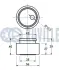 FIAT Натяжной ролик CROMA / TIPO /LANCIA 1,3-2,0 RUVILLE 540033 (фото 2)