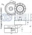 Натяжник паска поліклин. Citroen/Peugeot 1.9D/2.0HDi 98- RUVILLE 541024 (фото 2)
