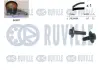 K025433XS/K055433XS К-кт ГРМ (пасок+натяжник) Ford Fiesta 01- /Focus 04-/Mondeo 07-, Volvo S40/V50 05- RUVILLE 550047 (фото 1)