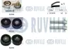 К-кт ГРМ (пасок+ролики) Opel Astra G 98-/Zafira 99- RUVILLE 550317 (фото 1)