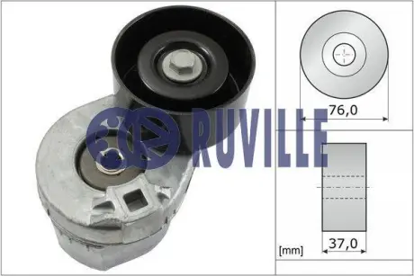 Натяжитель ремня, клиновой зубча RUVILLE 55264