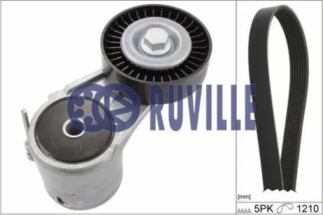 Поликлиновой ременный комплект RUVILLE 5533881