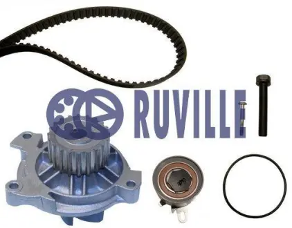 Водяной насос + комплект зубчатого ремня RUVILLE 55445701