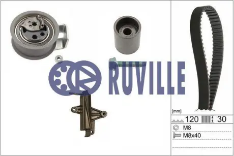 Комплект ремня ГРМ RUVILLE 5549473