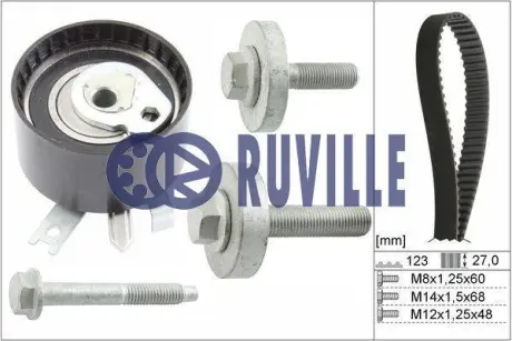 Комплект ремня ГРМ RUVILLE 5558170