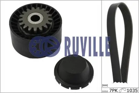 Поликлиновой ременный комплект RUVILLE 5560380