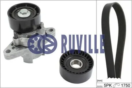 Поликлиновой ременный комплект RUVILLE 5560682