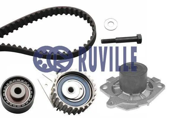 Водяной насос + комплект зубчатого ремня RUVILLE 55844741 (фото 1)