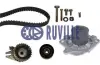Водяной насос + комплект зубчатого ремня RUVILLE 55844751 (фото 1)