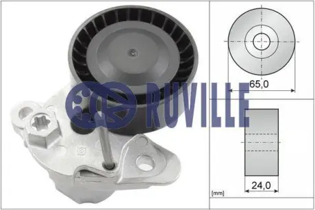 Натяжная планка, поликлиновой ремень RUVILLE 56388
