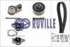 Водяной насос + комплект зубчатого ремня RUVILLE 56623701 (фото 1)