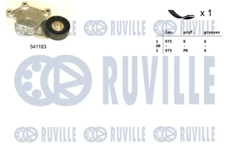 Автозапчасть RUVILLE 570092