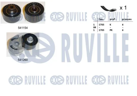 Автозапчасть RUVILLE 570093