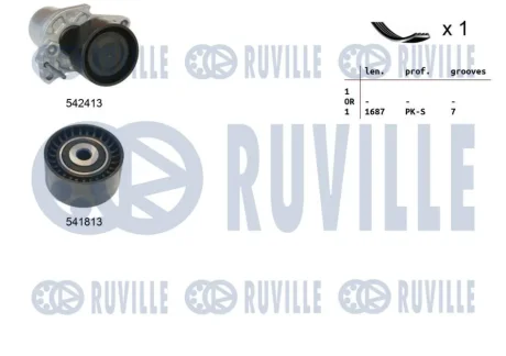 Автозапчасть RUVILLE 570189