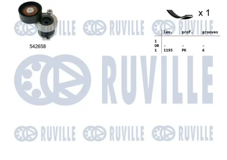 Автозапчасть RUVILLE 570190