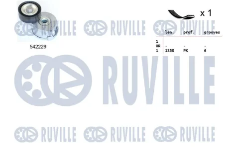 Автозапчасть RUVILLE 570193