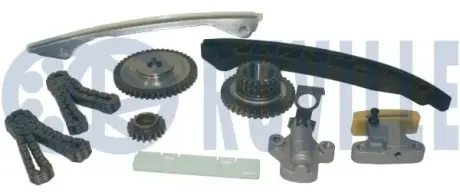 К-кт ланцюга ГРМ Nissan Qashqai (J10E) 2.0 07-/Tiida 1.8 07-/X-Trail 2.0 07- RUVILLE 580203