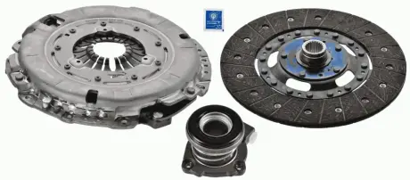 К-кт зчеплення з гідровижим. Chevrolet Captiva, Cruze, Orlando Opel Antara A 2.0D/2.2D 08.10- SACHS 3000 990 556