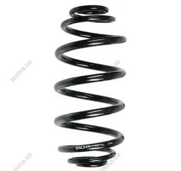 Coil spring, suspension. Пружина, ходовая часть SACHS 994124 (фото 1)