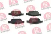 Комплект тормозных колодок, дисковый тормоз SAKURA 600008320 (фото 1)
