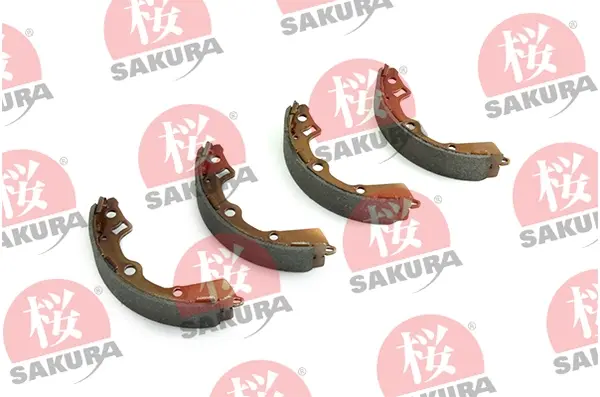 Комплект тормозных колодок SAKURA 602038885 (фото 1)