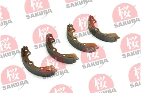 Комплект тормозных колодок SAKURA 602038885