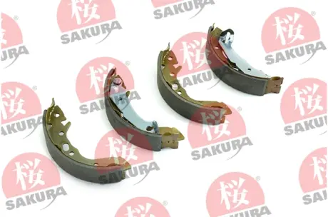 Комплект тормозных колодок SAKURA 602054650