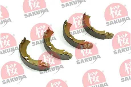 Комплект тормозных колодок SAKURA 602104030