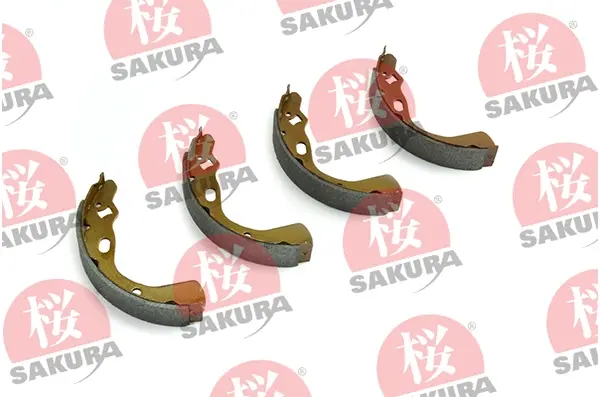 Комплект тормозных колодок SAKURA 602303550 (фото 1)