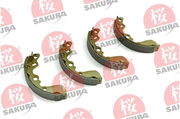Комплект тормозных колодок SAKURA 602807060 (фото 1)