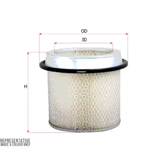 Air filter, primary. Фильтр воздушный, основной SAKURA A1016
