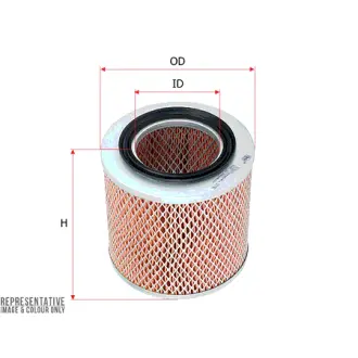 Air filter, primary. Фильтр воздушный, основной SAKURA A1117