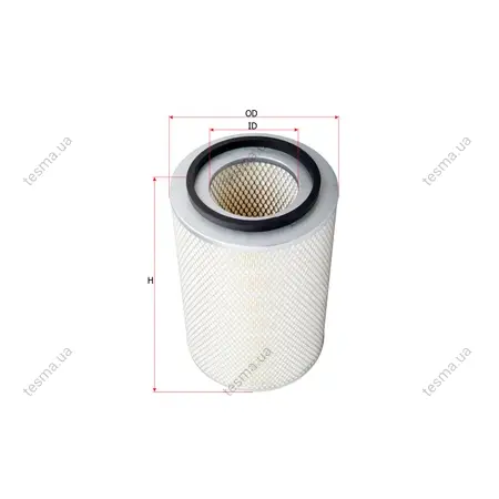 Air filter, primary. Фильтр воздушный, основной SAKURA A1310 (фото 1)