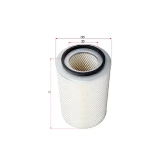 Air filter, primary. Фильтр воздушный, основной SAKURA A1310