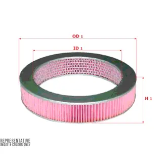 Фильтр воздушный, элемент, круглый SAKURA A1501